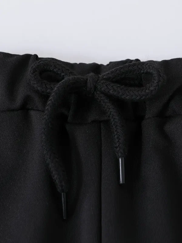 Ensemble 2 pièces pour garçon avec sweat à capuche et pantalon à carreaux, vêtements pour enfants pour l'automne et l'hiver, en cadeau – Image 6