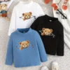 3pcs T-shirt à manches longues en coton imprimé ours de dessin animé pour bébé 3pcs T-shirt à manches longues en coton imprimé ours de dessin animé pour bébé, pull décontracté, haut pour tout-petit et bébé garçon 15 octobre 2024 Kotazando