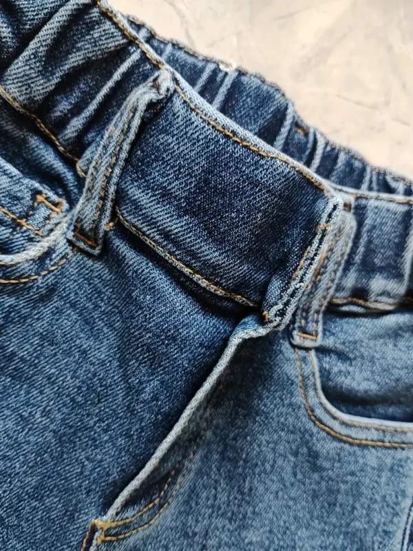 Pantalon en jean taille élastique pour bébé garçon Pantalon en jean taille élastique pour bébé garçon, jean déchiré pour le printemps et l'automne 15 octobre 2024 Kotazando