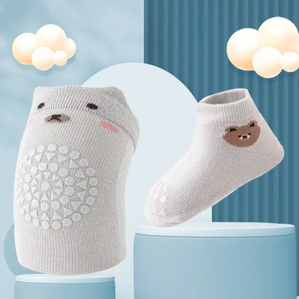 Lot de 2 protections pour bébé rampant Lot de 2 protections pour bébé rampant, genouillères et chaussettes antidérapantes, chaussettes antidérapantes pour toutes les saisons, motif dessin animé doux et confortable pour garçons 6 octobre 2024 Kotazando