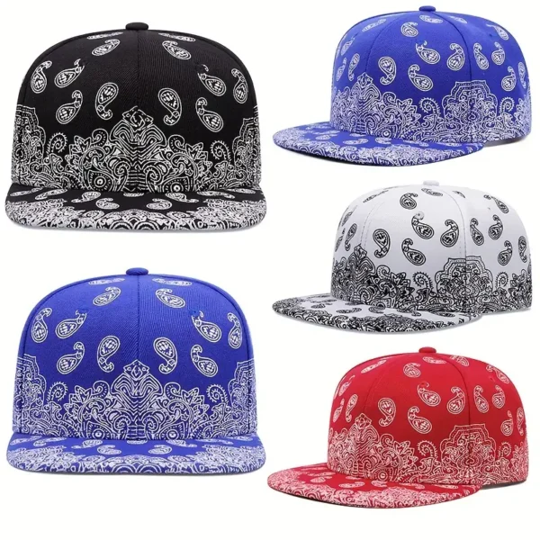 Casquettes de baseball à imprimé cachemire assorties pour femmes Casquette de baseball unisexe respirante et réglable avec imprimé West Coast pour le sport en plein air 3 octobre 2024 Kotazando