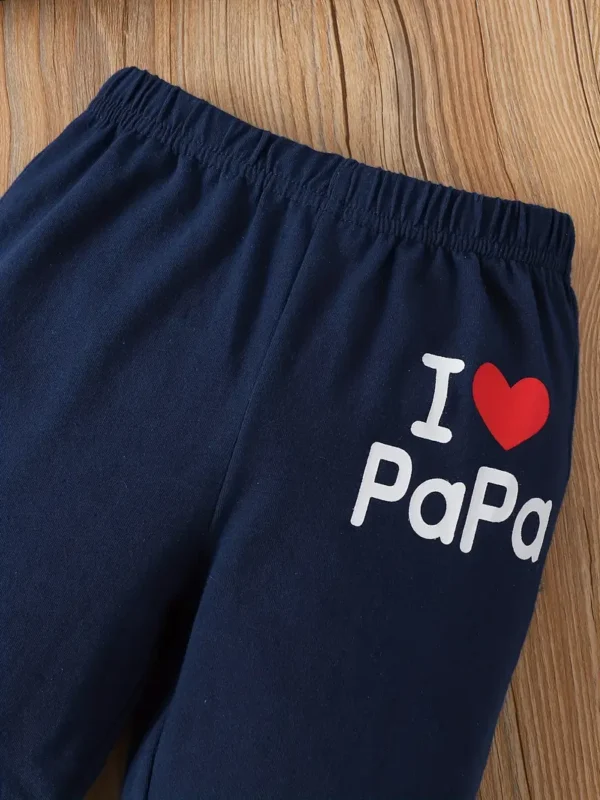 Tenue décontractée J'AIME PAPA Tenue décontractée « J'AIME PAPA », Ensemble 2 pièces pour bébé garçon avec sweat à capuche et pantalon de sport 9 octobre 2024 Kotazando