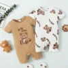 2 Ensemble de vêtements pour bébé garçon et fille avec imprimé graphique d'ours mignon à manches courtes 2 Ensemble de vêtements pour bébé garçon et fille avec imprimé graphique d'ours mignon à manches courtes octobre 6, 2024 Kotazando