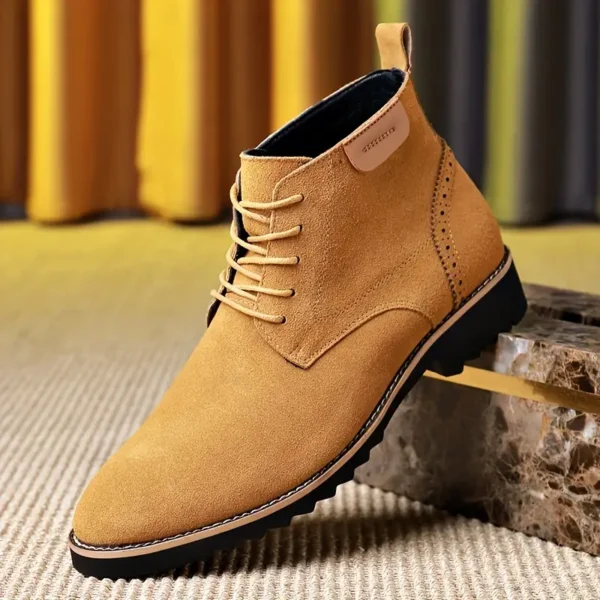 Bottines décontractées à bout pointu pour hommes Bottines décontractées à bout pointu pour hommes, chaussures de marche à lacets antidérapantes pour l'extérieur, le printemps, l'automne et l'hiver 3 octobre 2024 Kotazando