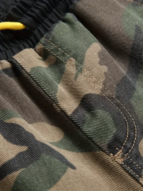 Pantalon slim en denim camouflage 100 % coton pour garçon, Jean fin décontracté et tendance pour l'extérieur, Cadeau tendance – Image 5