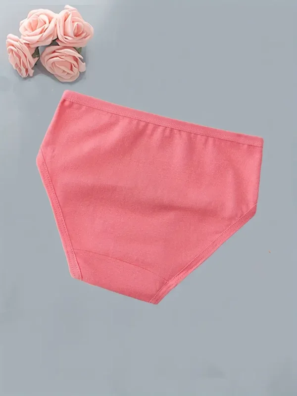 Lot de 8 slips en coton imprimé chat mignon pour fille, culotte à motif dessin animé, ensemble de sous-vêtements doux et confortables, à porter en toute saison – Image 3