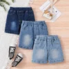 Lot de 3 shorts en jean pour bébé garçon Lot de 3 shorts en jean pour bébé garçon, taille élastique, coupe confortable, vêtements d'été polyvalents pour l'extérieur 15 octobre 2024 Kotazando