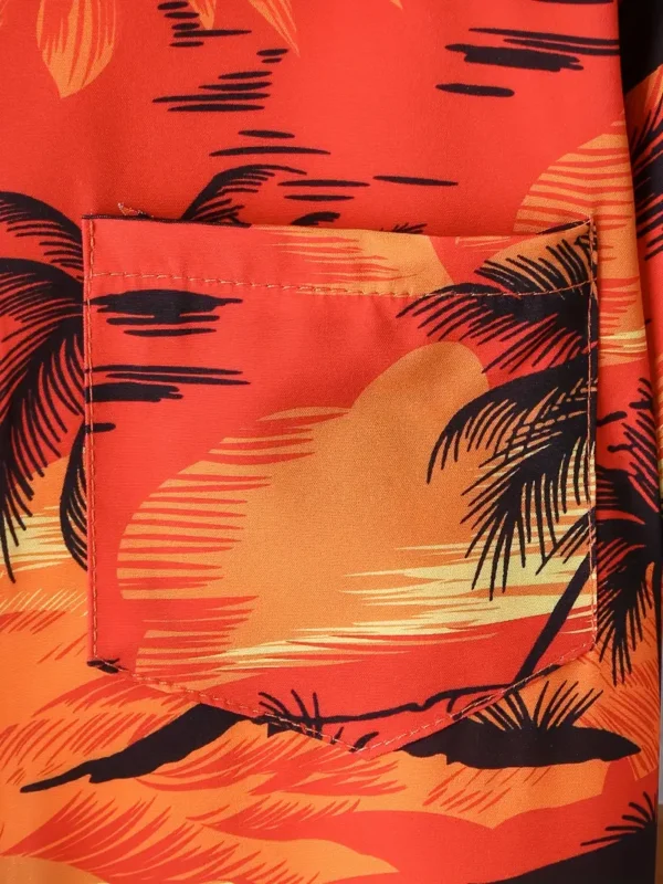 Ensemble 2 pièces pour garçon avec imprimé graphique de coucher de soleil hawaïen et de cocotier Ensemble 2 pièces pour garçon avec imprimé graphique de coucher de soleil hawaïen et de cocotier, chemise à manches courtes et short 17 octobre 2024 Kotazando