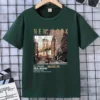 T-shirt tendance à imprimé de monuments de la rue pour garçons T-shirt tendance à imprimé de monuments de la rue pour garçons, haut polyvalent à manches courtes et col ras du cou de style urbain, vêtements d'été pour garçons 26 décembre 2024 Kotazando