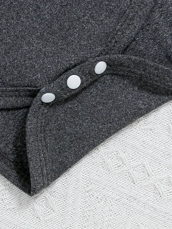 Ensemble 2 pièces décontracté avec imprimé lunettes de soleil, « Cooler Version Of Dad » pour bébé, combinaison à manches courtes, chapeau et pantalon, vêtements pour tout-petits et bébés garçons – Image 4
