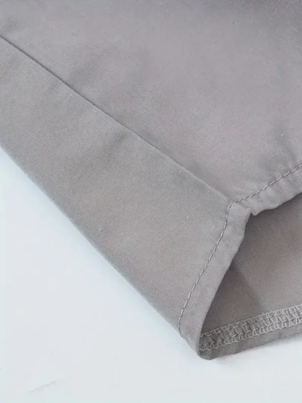 Chemise boutonnée à manches longues pour garçons, style preppy pour le printemps, l'été et l'automne, vêtements pour enfants – Image 7