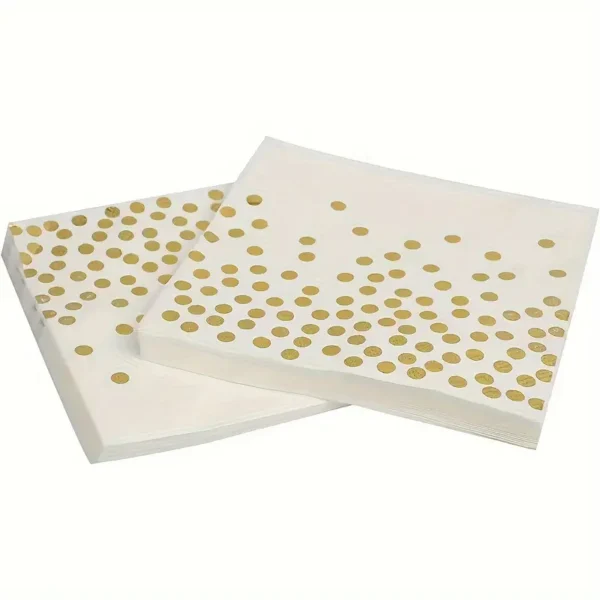 Lot de 42 gobelets et assiettes en papier blanc à pois dorés pour fêtes d'anniversaire Lot de 42 gobelets et assiettes en papier blanc à pois dorés pour fêtes d'anniversaire, mariages et événements octobre 22, 2024 Kotazando