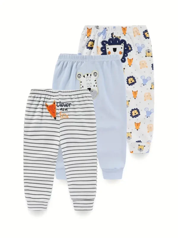 3Pcs Bébé Garçons Filles Dessin Animé Imprimé Assorti Pantalons 3Pcs Bébé Garçons Filles Dessin Animé Imprimé Assorti Pantalons, Coton Unisexe Nouveau-Né Pantalon Printemps Automne Vêtements Pour Bébés octobre 15, 2024 Kotazando