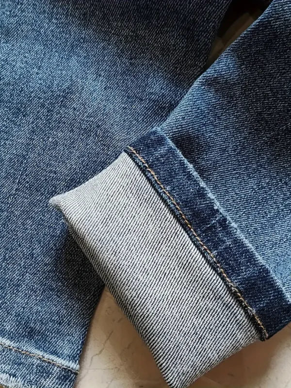 Pantalon en jean taille élastique pour bébé garçon Pantalon en jean taille élastique pour bébé garçon, jean déchiré pour le printemps et l'automne 15 octobre 2024 Kotazando