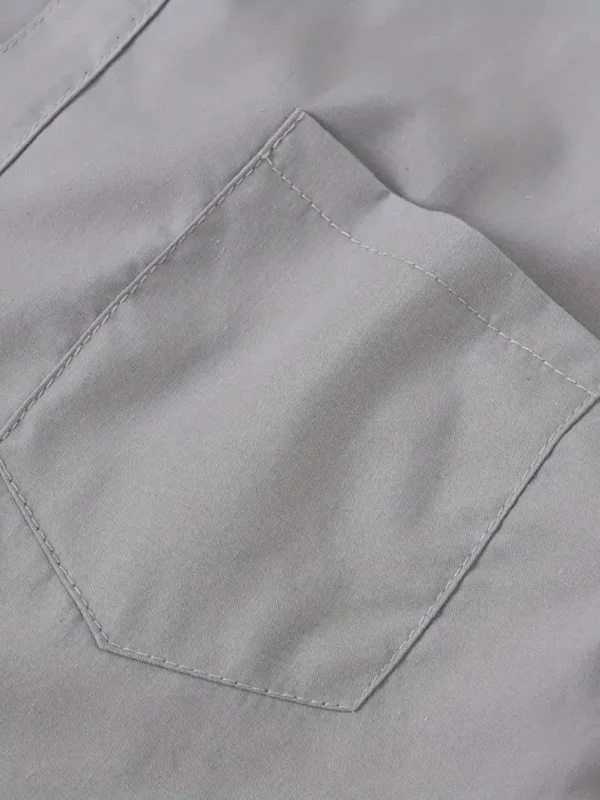 Chemise boutonnée à manches longues pour garçons, style preppy pour le printemps, l'été et l'automne, vêtements pour enfants – Image 8