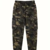 Pantalon cargo décontracté camouflage pour garçons Pantalon cargo décontracté camouflage pour garçons, pantalon de jogging tendance à taille élastique avec poche, vêtements d'extérieur pour enfants 26 décembre 2024 Kotazando