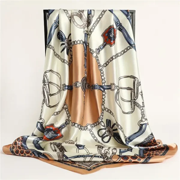 Écharpe carrée imprimée en chaîne Châle en satin fin élégant Style élégant Foulard de protection solaire pour femme 89,99 cm Écharpe carrée imprimée en chaîne Châle en satin fin élégant Style élégant Foulard de protection solaire pour femme 4 octobre 2024 Kotazando