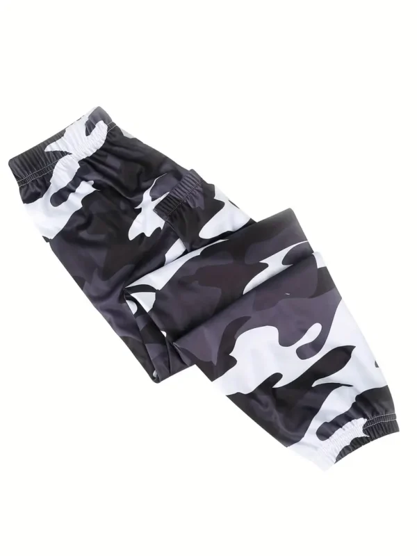 Pantalon long tendance camouflage cool pour garçon Pantalon long tendance camouflage cool pour garçon, taille élastique, ample, doux et confortable, vêtements d'extérieur pour garçons octobre 17, 2024 Kotazando