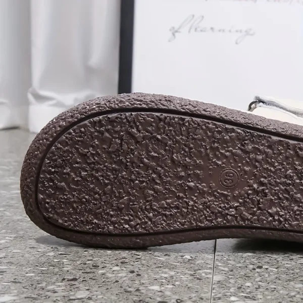 Sandales à plateforme simples pour femmes, chaussures d'été décontractées à bout ouvert, sandales confortables à bride à la cheville – Image 10