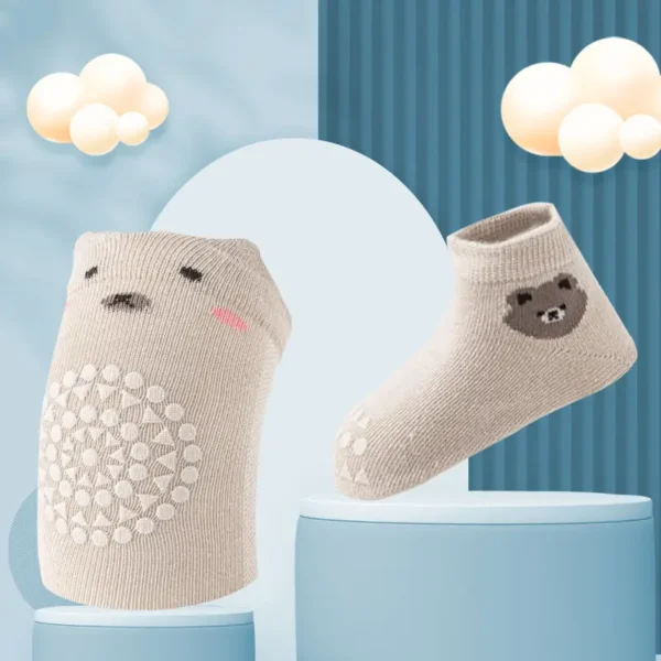 Lot de 2 protections pour bébé rampant Lot de 2 protections pour bébé rampant, genouillères et chaussettes antidérapantes, chaussettes antidérapantes pour toutes les saisons, motif dessin animé doux et confortable pour garçons 6 octobre 2024 Kotazando