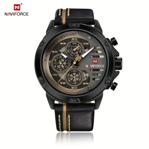 Montre à quartz multifonctionnelle pour homme NAVIFORCE Rétro Steampunk Mode Analogique 30M WR Montre-bracelet en cuir véritable Montre à quartz multifonctionnelle pour homme NAVIFORCE Rétro Steampunk Mode Analogique 30M WR Montre-bracelet en cuir véritable 4 octobre 2024 Kotazando