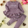 Tenues de printemps et d'automne pour bébés filles Tenues de printemps et d'automne pour bébés filles, robe sweat-shirt brodée à manches longues et pantalon à petits pieds pour bébés filles 19 octobre 2024 Kotazando