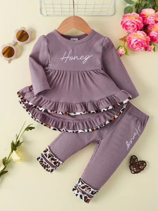 Tenues de printemps et d'automne pour bébés filles Tenues de printemps et d'automne pour bébés filles, robe sweat-shirt brodée à manches longues et pantalon à petits pieds pour bébés filles 19 octobre 2024 Kotazando