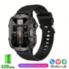 Montre intelligente pour homme Montre intelligente pour homme, grand écran de 4,98 cm, grande batterie de 420 mAh, appels sans fil, assistant vocal, plus de 100 modes sportifs, surveillance du sommeil et de la météo, rappel de sédentarité, montre intelligente avec photo à distance 3 octobre 2024 Kotazando