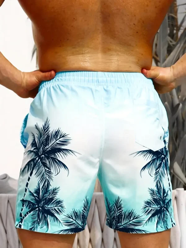 Short de plage pour homme Short de plage pour homme, imprimé cocotier numérique 3D, séchage rapide, short décontracté à cordon de serrage 3 octobre 2024 Kotazando