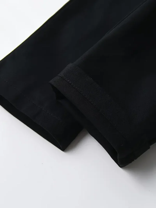 Ensemble 3 pièces pour garçon, chemise à nœud papillon, gilet et salopette, tenue de soirée pour discours, fête d'anniversaire, vêtements pour enfants pour printemps, automne, hiver, vêtements d'extérieur – Image 4