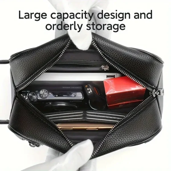 Pochette élégante en cuir PU pour homme, parfaite pour le travail et l'utilisation quotidienne – Image 7