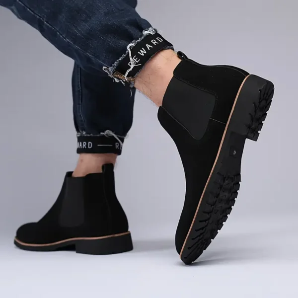 Ballerines Mary Jane chics pour filles Bottines Chelsea élégantes pour hommes, À enfiler, bout rond, mi-mollet en couleurs unies avec semelle en caoutchouc pour toutes les saisons 21 novembre 2024 Kotazando