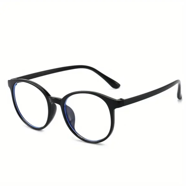 Lunettes à monture ovale mignonnes, lunettes de protection des yeux à monture TR, pour les adolescents, décorations scolaires quotidiennes – Image 6