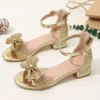 Chaussures à talons hauts tendance et mignonnes avec nœud papillon et bout ouvert pour filles Chaussures à talons hauts tendance et mignonnes avec nœud papillon et bout ouvert pour filles, chaussures habillées légères et respirantes pour les vacances, les fêtes, les mariages, le printemps et l'été 26 décembre 2024 Kotazando