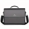 Porte-documents en similicuir pour homme Porte-documents en similicuir pour homme, Sac à main d'affaires multicouche de grande capacité pour le travail et les déplacements, Disponible en marron foncé/noir 26 décembre 2024 Kotazando