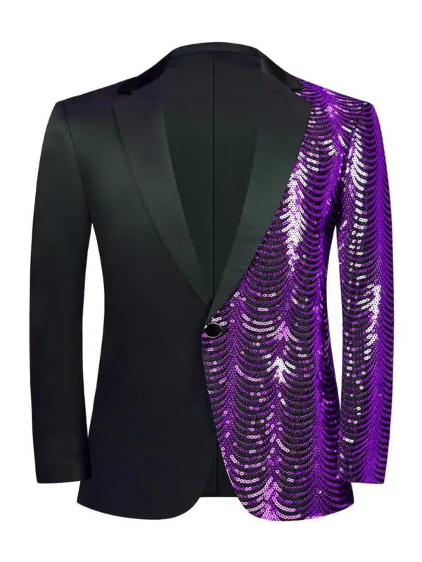 Veste de costume asymétrique à paillettes brillantes pour garçons Veste de costume asymétrique à paillettes brillantes pour garçons, blazer, smoking formel à un bouton pour mariage, concours, fête d'anniversaire novembre 13, 2024 Kotazando