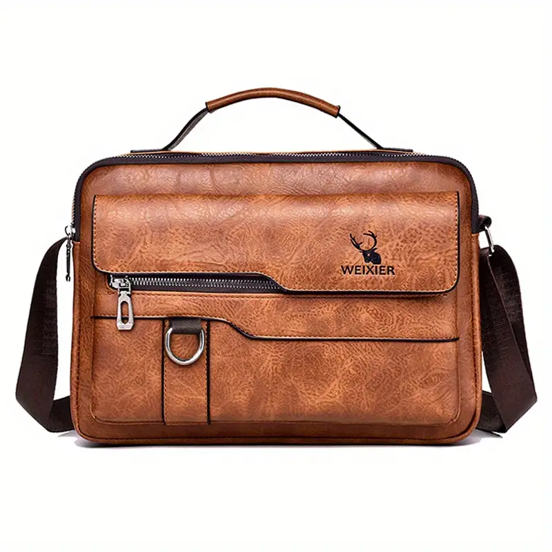 WEIXIER Sac à bandoulière pour printemps et été, sac à main décontracté en PU, cadeau pour père/anniversaire 13 WEIXIER Sac à bandoulière pour printemps et été, sac à main décontracté en PU, cadeau pour père/anniversaire – Image 12