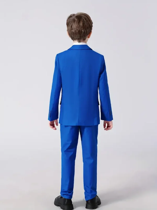 Tenue de gentleman formelle 2 pièces pour garçons Tenue de gentleman formelle 2 pièces pour garçons, robe blazer à manches longues et pantalon, ensemble de vêtements pour garçons pour la compétition, la performance, le mariage, le banquet, la robe d'extérieur novembre 13, 2024 Kotazando