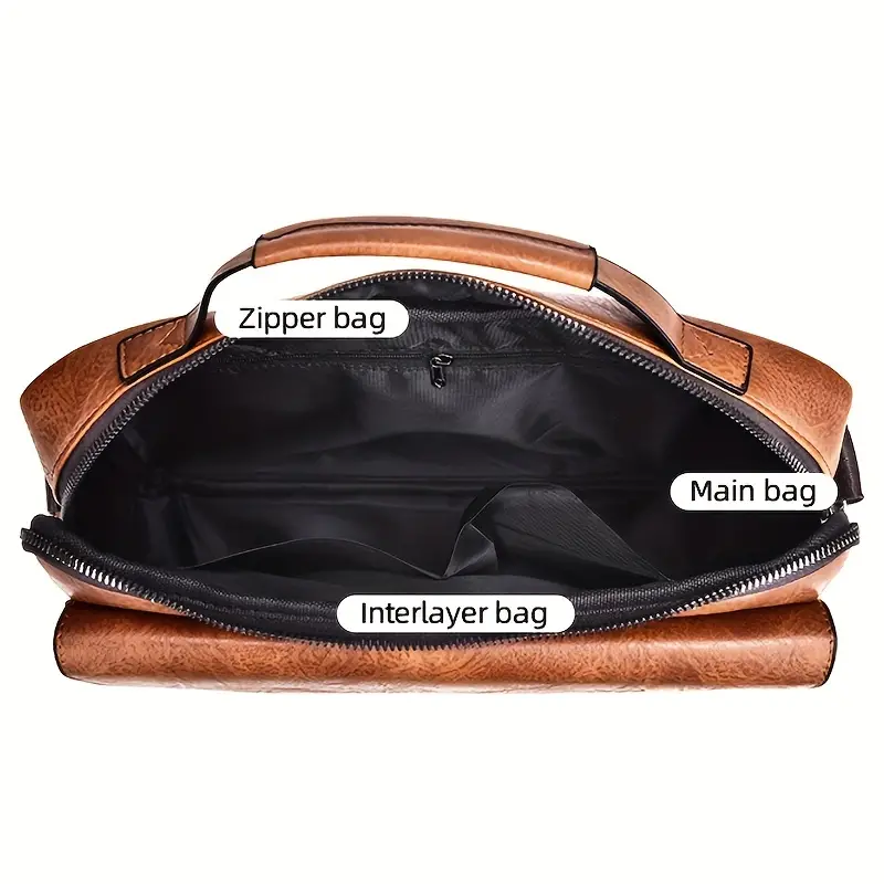 WEIXIER Sac à bandoulière pour printemps et été, sac à main décontracté en PU, cadeau pour père/anniversaire 12 WEIXIER Sac à bandoulière pour printemps et été, sac à main décontracté en PU, cadeau pour père/anniversaire – Image 11