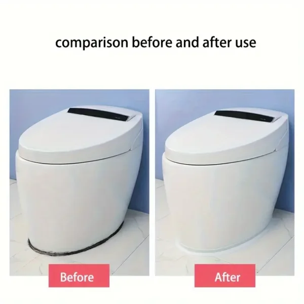 Ruban adhésif blanc imperméable, Idéal pour l'étanchéité de la salle de bain, de la baignoire et de la douche, résistant aux taches et au sable, idéal pour les tapis/plastiques/bois/verres/sols durs – Image 4