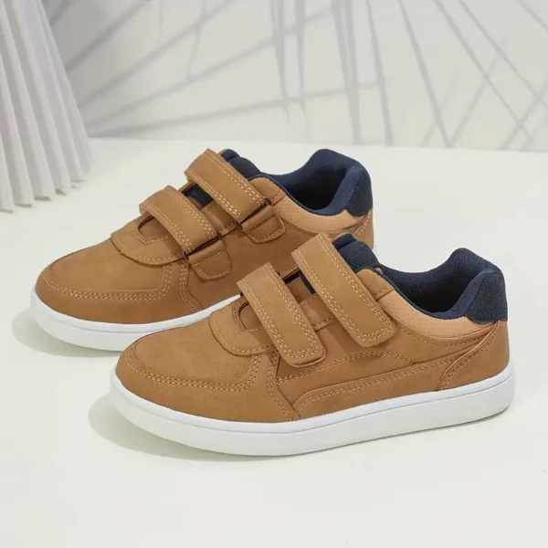 Baskets basses décontractées et confortables pour garçons, chaussures de skateboard légères et antidérapantes pour toutes les saisons – Image 7