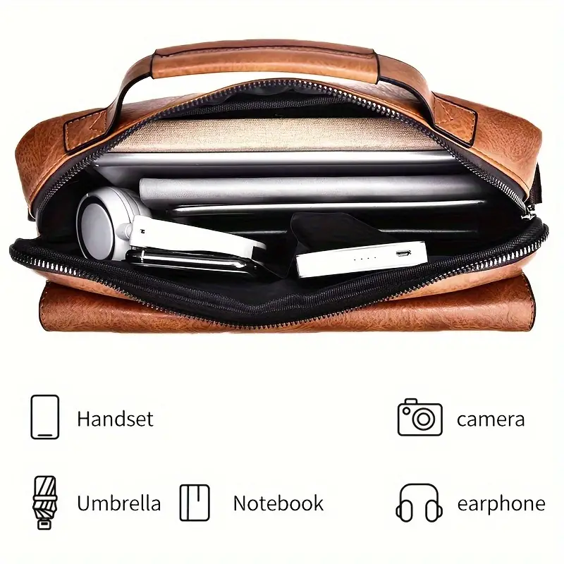 WEIXIER Sac à bandoulière pour printemps et été, sac à main décontracté en PU, cadeau pour père/anniversaire 14 WEIXIER Sac à bandoulière pour printemps et été, sac à main décontracté en PU, cadeau pour père/anniversaire – Image 13