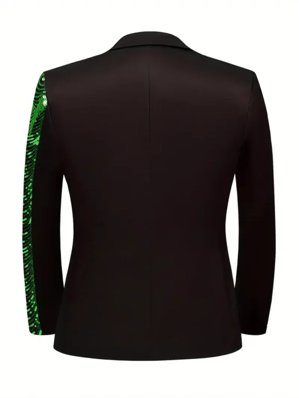 Veste de costume asymétrique à paillettes brillantes pour garçons Veste de costume asymétrique à paillettes brillantes pour garçons, blazer, smoking formel à un bouton pour mariage, concours, fête d'anniversaire novembre 13, 2024 Kotazando