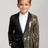 Veste de costume asymétrique à paillettes brillantes pour garçons Veste de costume asymétrique à paillettes brillantes pour garçons, blazer, smoking formel à un bouton pour mariage, concours, fête d'anniversaire novembre 13, 2024 Kotazando