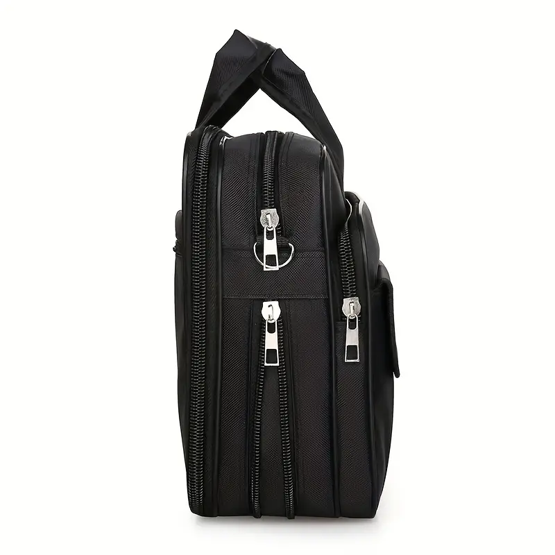 Porte-documents en nylon multicouche pour homme, sac à main d'affaires de grande capacité 11 Porte-documents en nylon multicouche pour homme, sac à main d'affaires de grande capacité – Image 10