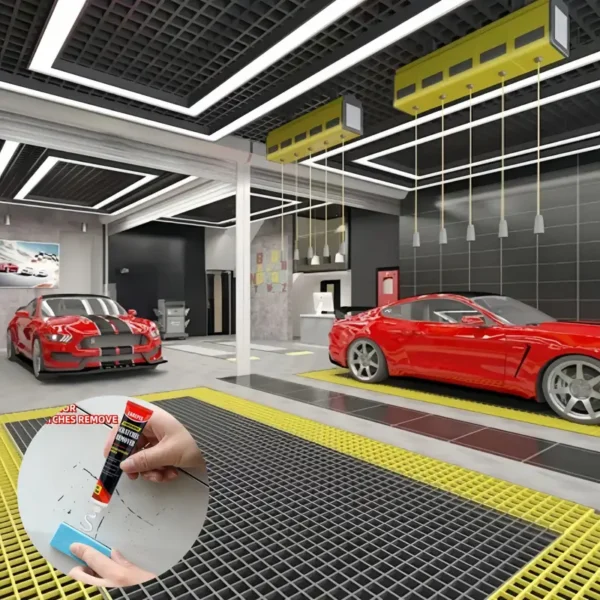 Cire anti-rayures et tourbillons pour voiture Quick-Fix, Application facile pour les petits dommages de peinture, les marques de clous sur les poignées de porte, Sans danger pour tous les véhicules – Image 9