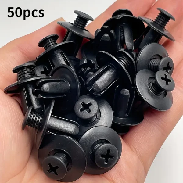 Lot de 50 clips de fixation universels pour voiture, Fixations en plastique durables pour intérieur de voiture et coffre, installation facile, utilisation polyvalente 14 décembre 2024 Kotazando