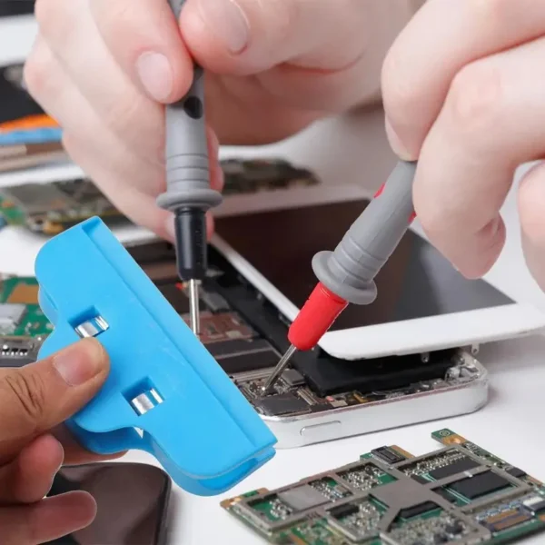 5pcs Smartphone Repair Clips, Durable PVC, Grip Réglable pour Remplacement et Entretien de l'Écran LCD, Facile à Utiliser, Outil Multifonction pour les Amateurs de Technologie DIY, Fixation Sûre et Sécurisée – Image 5