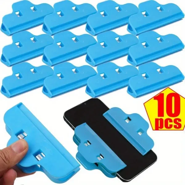 5pcs Smartphone Repair Clips, Durable PVC, Grip Réglable pour Remplacement et Entretien de l'Écran LCD, Facile à Utiliser, Outil Multifonction pour les Amateurs de Technologie DIY, Fixation Sûre et Sécurisée