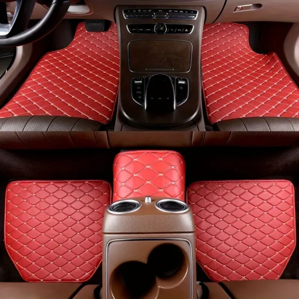 Tapis de sol de voiture en cuir PU de qualité supérieure Tapis de sol de voiture en cuir PU de qualité supérieure, Ensemble de 5 pièces, ajustement universel, accessoires d'intérieur de voiture de luxe imperméables, tapis durables faciles à nettoyer pour tous les modèles de véhicules 5 décembre 2024 Kotazando